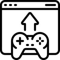 Upload icon symbol image vector