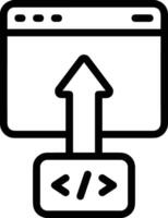 Upload icon symbol image vector