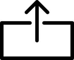 Upload icon symbol image vector