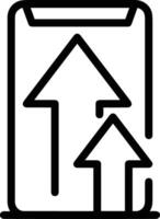 Upload icon symbol image vector