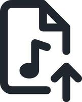 Upload icon symbol image vector