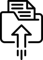 Upload icon symbol image vector