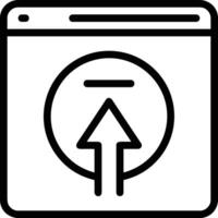 Upload icon symbol image vector
