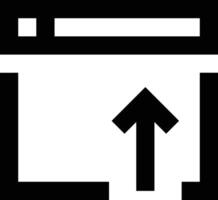 Upload icon symbol image vector