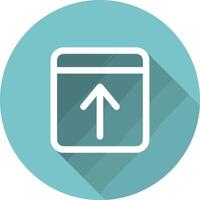 Upload icon symbol image vector
