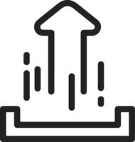 Upload icon symbol image vector