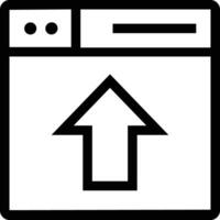 Upload icon symbol image vector