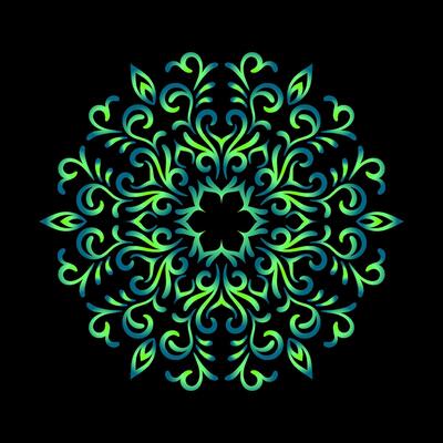 luxury ornamental mandala design background, Decorative ornamental Mandala in ethnic oriental style, Vintage decorative elements
