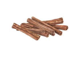 Cinnamon Sticks. Spice heap. Versatile culinary ingredient with their aromatic essence. For recipes, both sweet and savory. Cooking and baking seasoning. Watercolor illustration of winter spices vector