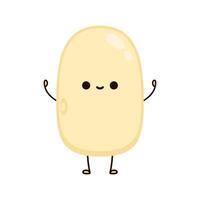 Soybean . Soybean character design. vector