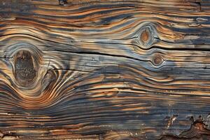 Rough cedar wood texture with natural knots and irregularities, adding rustic charm to designs photo