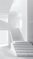 Minimalist design emphasizing spatial relationships photo