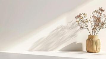 Clean and simple backdrop with clear space photo