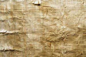 Papyrus paper texture with a rough and textured surface photo