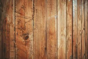 Close-up of vintage wood paneling texture, showcasing the retro charm and character photo
