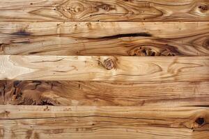 Rough hickory wood texture with natural imperfections and rugged charm, ideal for rustic decor photo