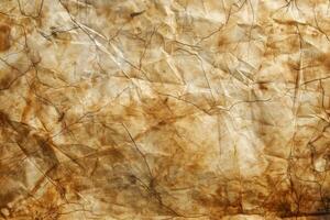 Parchment paper background with a weathered and aged appearance photo