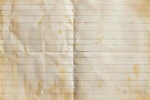 Lined paper texture resembling notebook or notepad paper photo