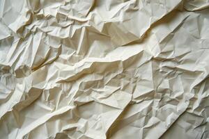 Creased paper background with folded lines for added texture photo