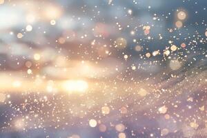 Sparkling firework-like sparkles bursting with energy against a soft transparent white surface, perfect for festive celebrations photo
