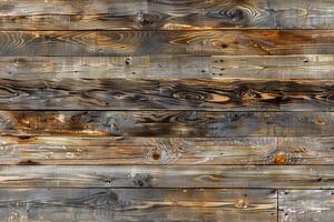 Seamless wood plank texture background with seamless joints and natural wood patterns photo