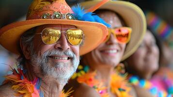 Happy gay man having fun of LGBTQ community photo