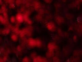 Macro dust of metallic pigment sparkling photo