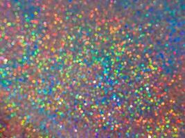 Macro dust of metallic pigment sparkling photo