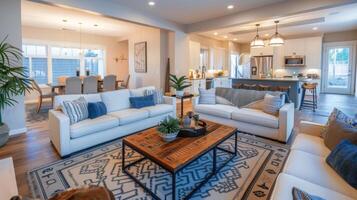 Clean and spacious home decor photo