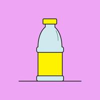 drinking water bottle vector