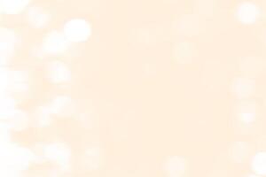 Blurred Spring Summer Nature Background with light Bokeh. Abstract blur orange and sand soft pastel colors for backdrop. Defocused effect. Art clean orange yellow Illustration. Free Space for design photo