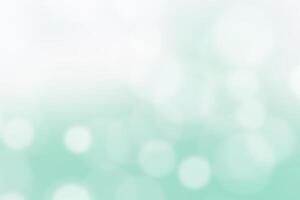 Blurred Spring Summer Nature Background with light Bokeh. Abstract blur blue and cyan soft pastel colors for backdrop. Defocused effect. Art clean blue cyan Illustration. Free Space for design photo