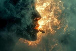 Quit smoking concept. World no tobacco day. . photo