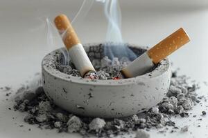 World No Tobacco Day Concept Stop Smoking. photo