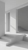 Minimalist design with focus on essential elements photo