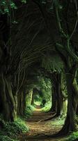 Towering yew forests rumored to be haunted photo