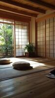 Calmness radiates from every corner of this meditation space photo