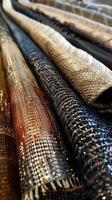 Fabric textures for a tactile experience photo