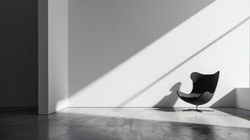 Sleek and elegant design with empty spaces perfect for your marketing needs photo