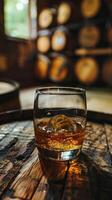 National Bourbon Day oak barrels and caramel notes photo