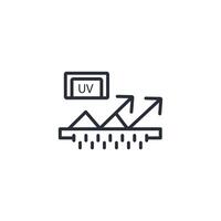 skin protect icon. .Editable stroke.linear style sign for use web design,logo.Symbol illustration. vector