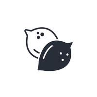 Lime icon. .Editable stroke.linear style sign for use web design,logo.Symbol illustration. vector
