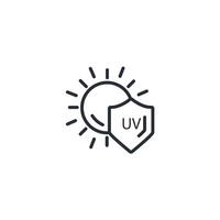 protection icon. .Editable stroke.linear style sign for use web design,logo.Symbol illustration. vector