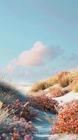 Coastal dunes home to unique plant life photo