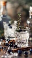 National Gin Day botanical blends and juniper berries photo