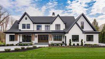 Elegant home design featuring clean surfaces perfect for your branding photo