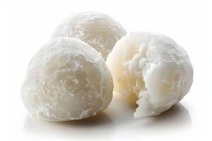 mochi aislado en un blanco antecedentes foto