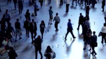 Database of Human Identity Contact Tracing Surveillance of People Walking video