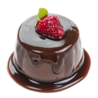 Pudding on Transparent Background Cutout png