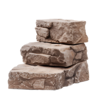 Stone Platform on Clear Background png